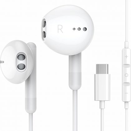 Auriculares con cable USB-C